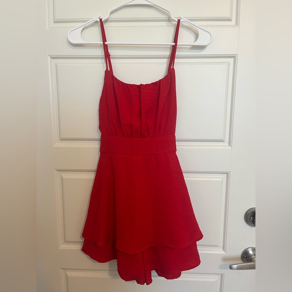 Red Altar’d State Romper